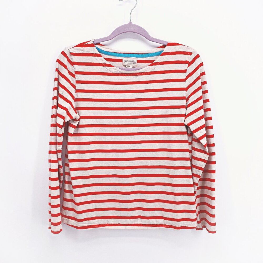 Girls' Johnnie B Boden Boatneck Top